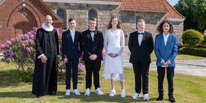 Konfirmander på den store dag